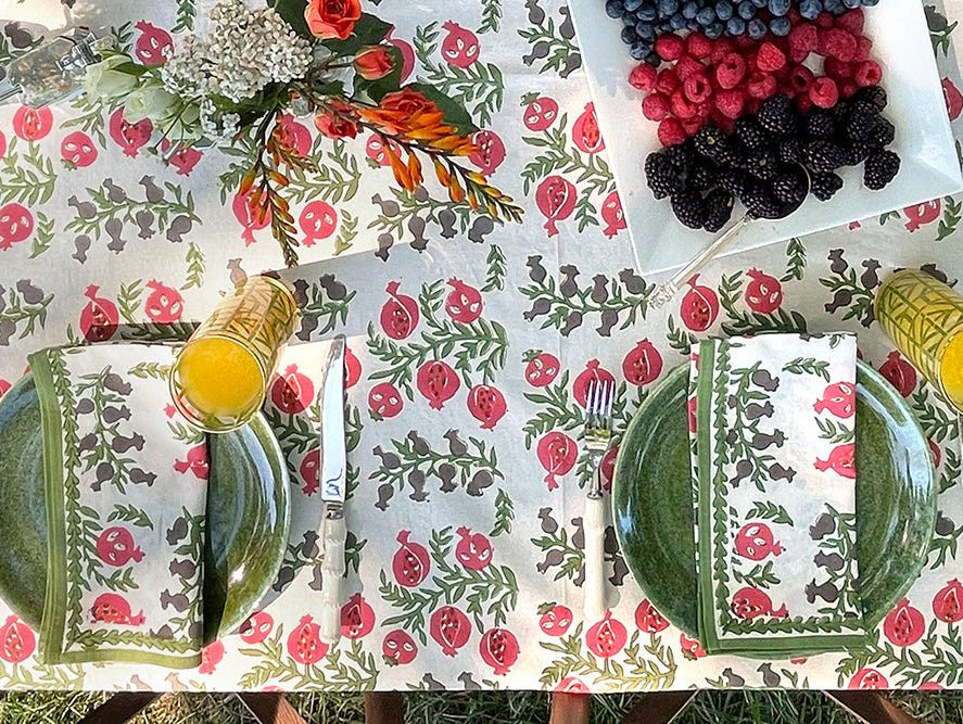 A Pomegranate Tea Party