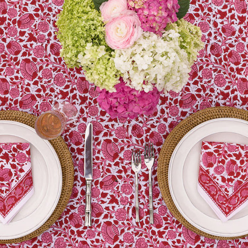 Valentines Day Red & Pink Table Linens & Accessories | Pomegranate Inc.