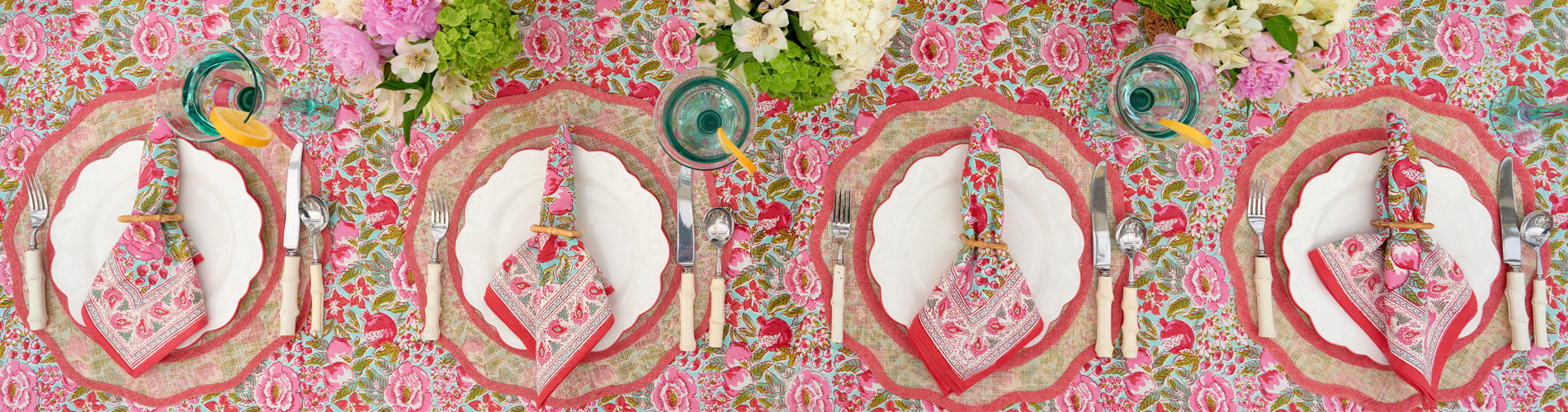 garden party table linens