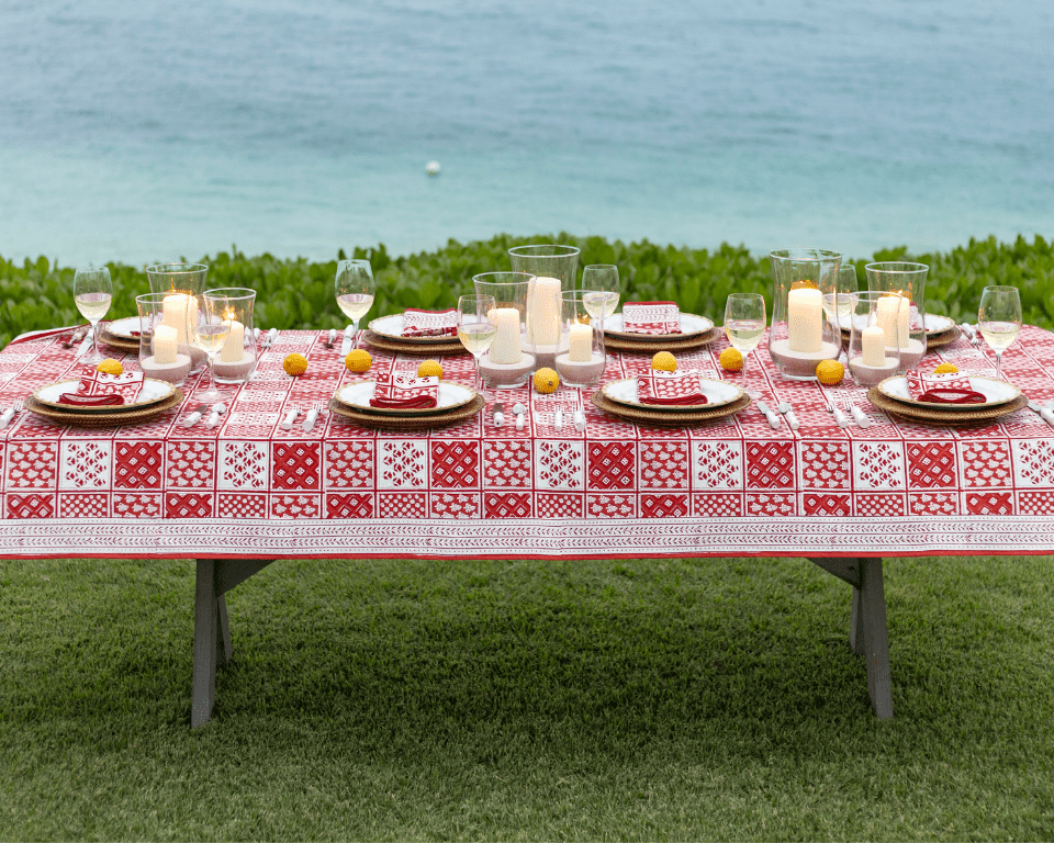 Lunch on the Lawn - Pomegranate