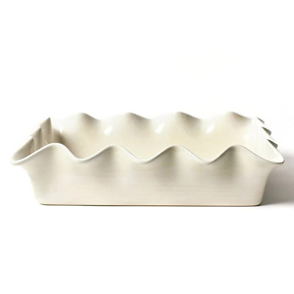 Coton Colors Signature Ruffle Casserole Dish Pomegranate Inc