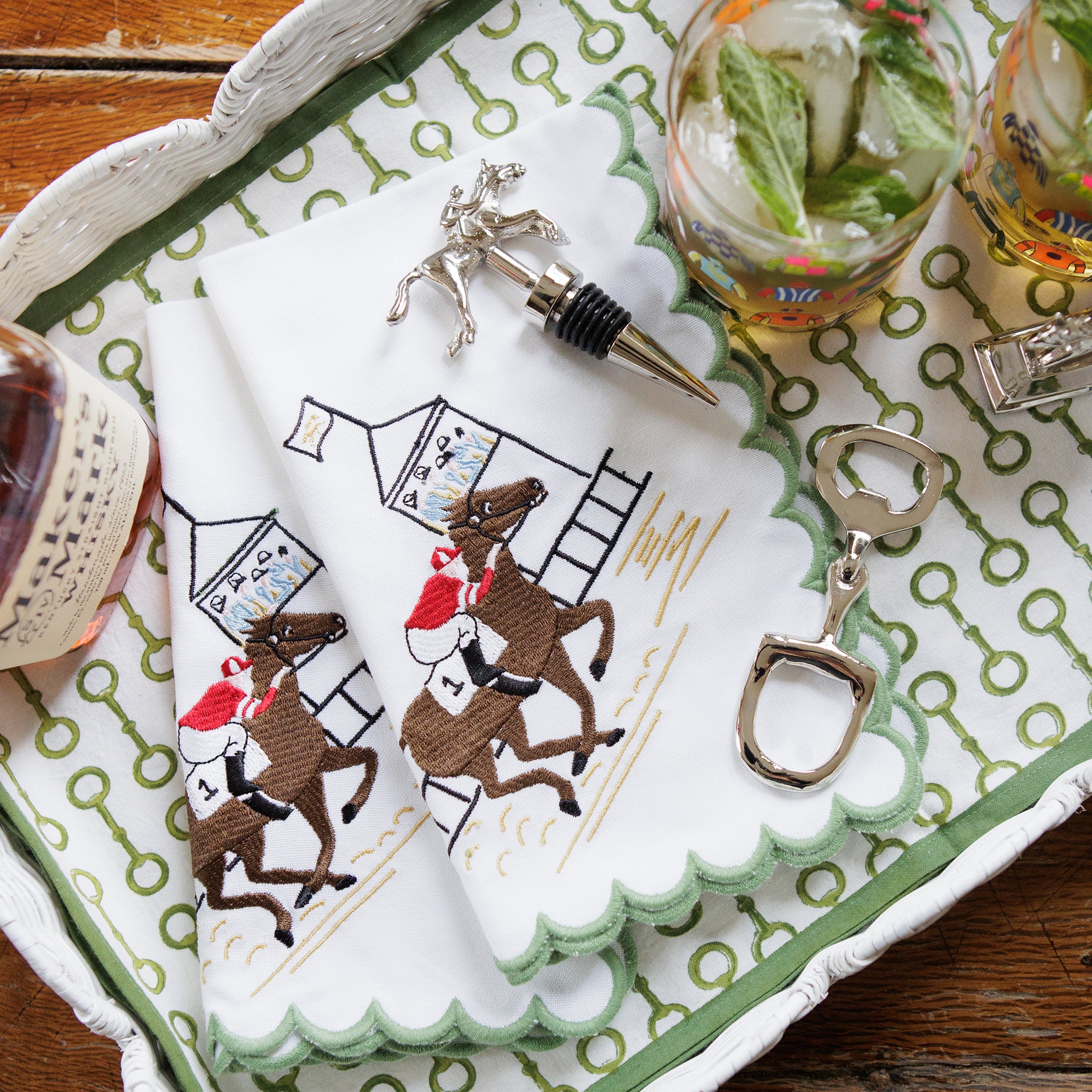 Silver Snaffle Equestrian Bottle Opener