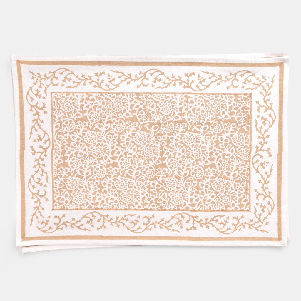 Tapestry Tuscan Wheat Placemat | Set of 4 - Pomegranate