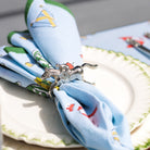 Silver Horse & Jockey Equestrian Napkin Rings