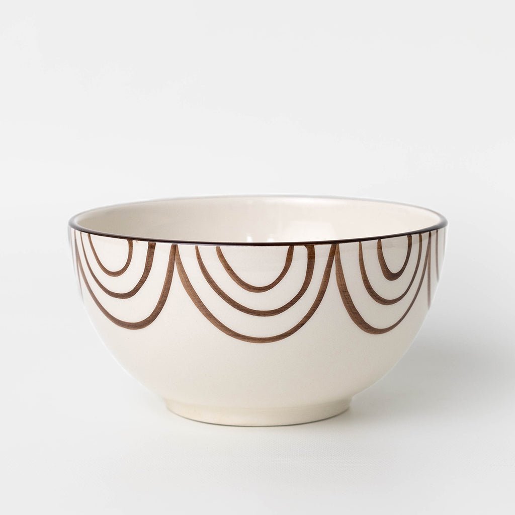 Brown Horse Cereal Bowl | Set of 2 - Pomegranate