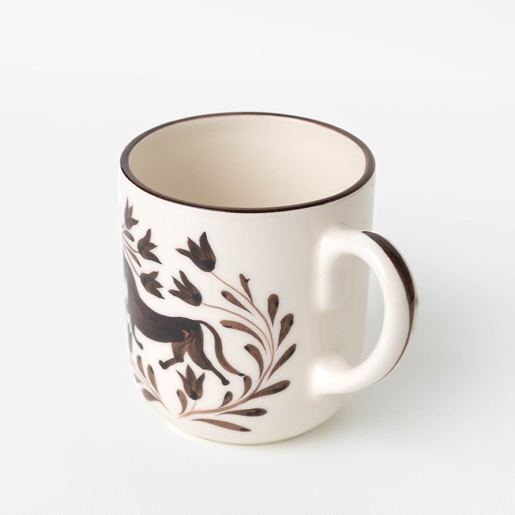 Brown Horse Mug | Set of 2 - Pomegranate