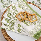 Stacked napkins.