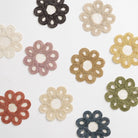 Woven Natural Fiber Coral Drink Coaster