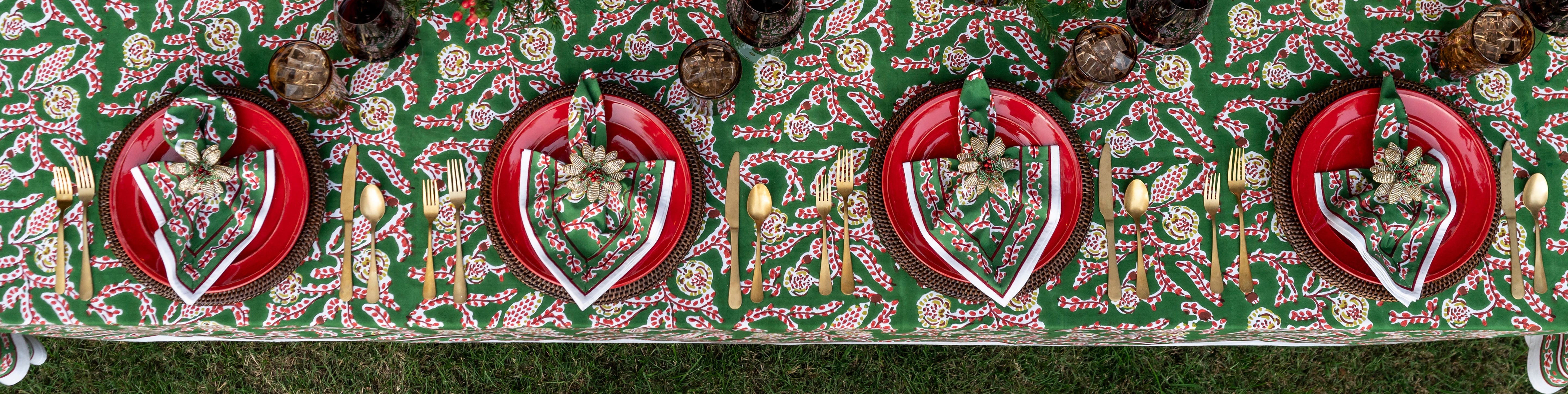 block printed cloth napkins