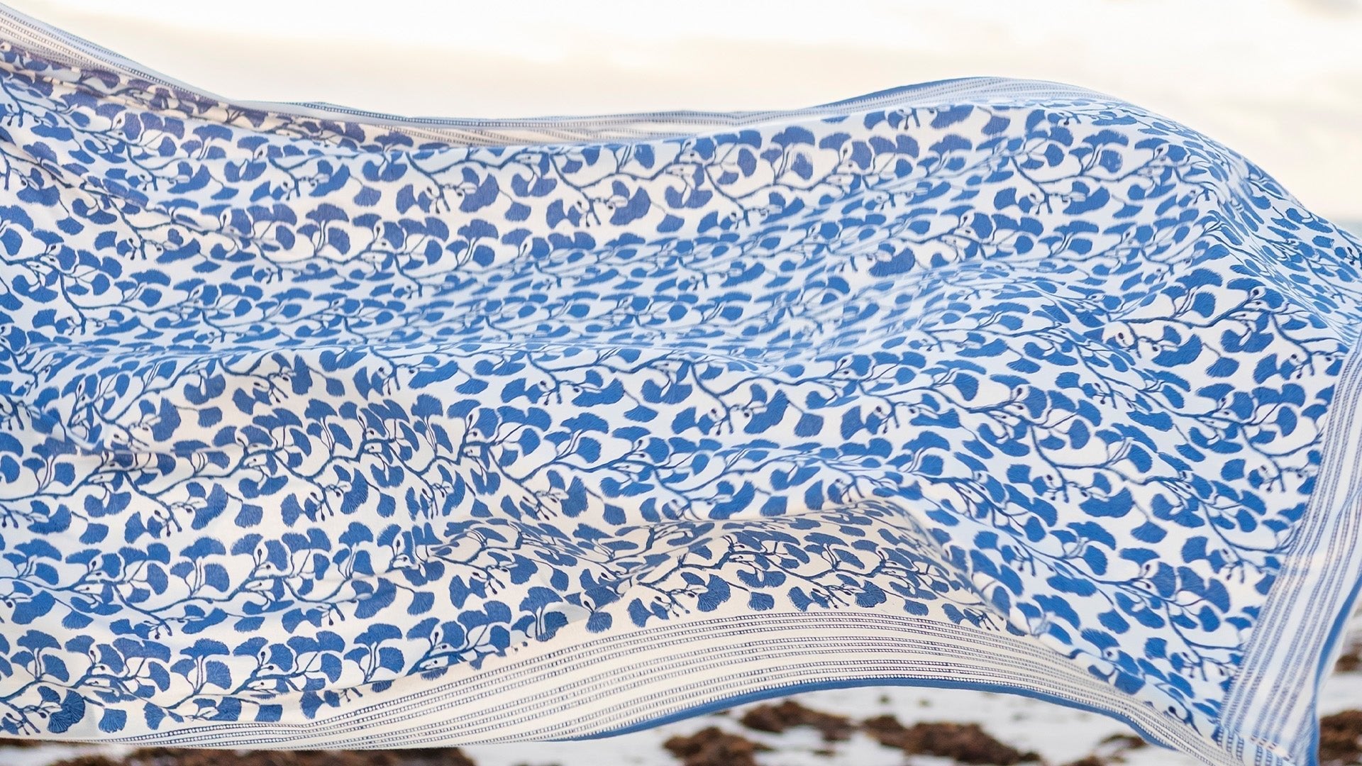 Block Printed Tablecloths - Pomegranate
