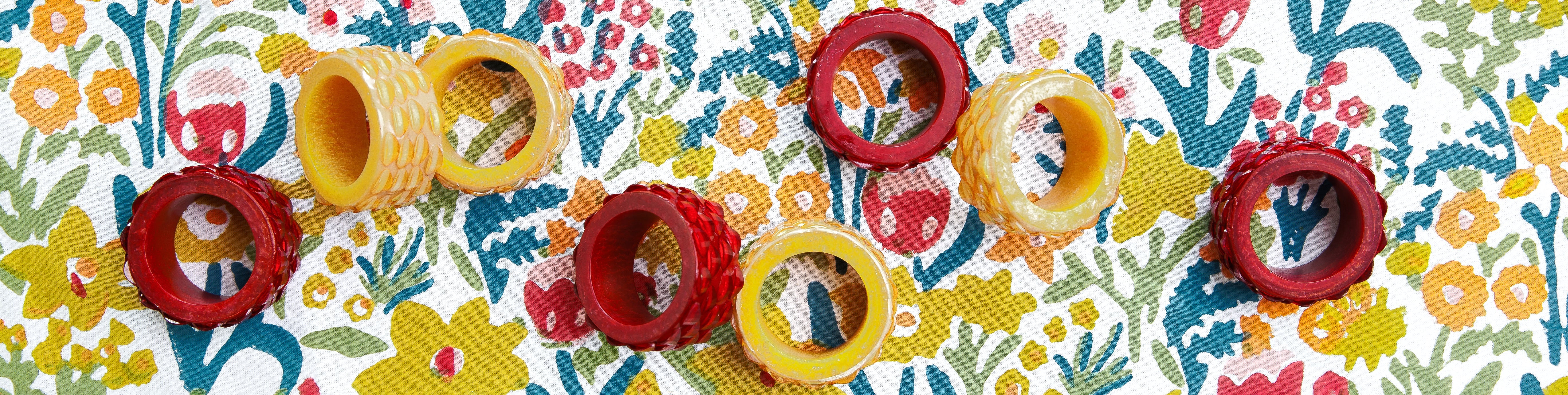 Napkin Rings - Pomegranate Inc.