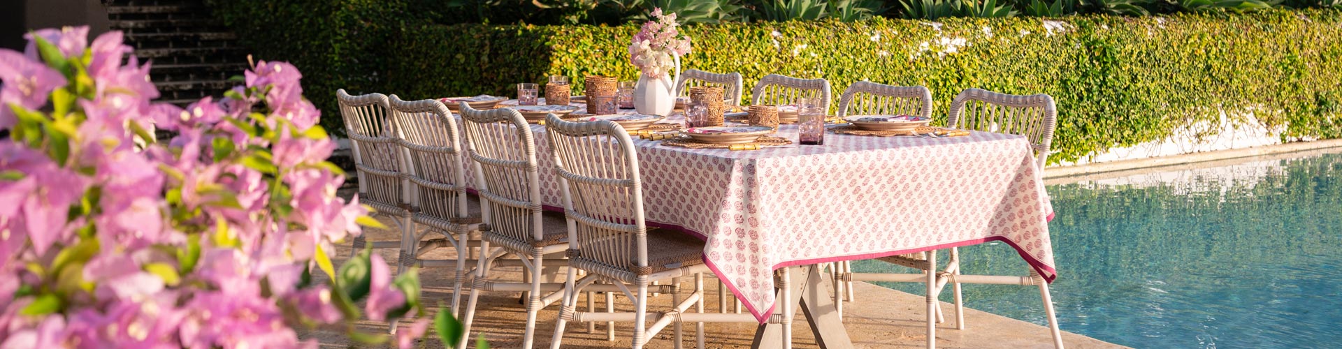Dusty Pink Rectangle Tablecloth - Take Me Hire