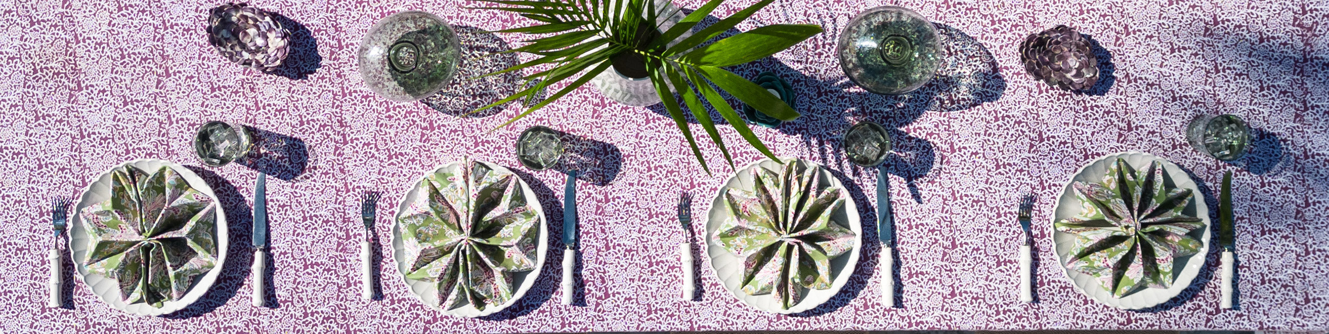 Jewel Toned Table Linens & Accessories | Pomegranate Inc.