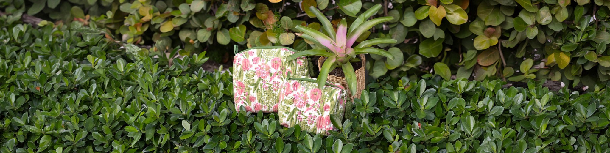 Quilted Bags - Pomegranate