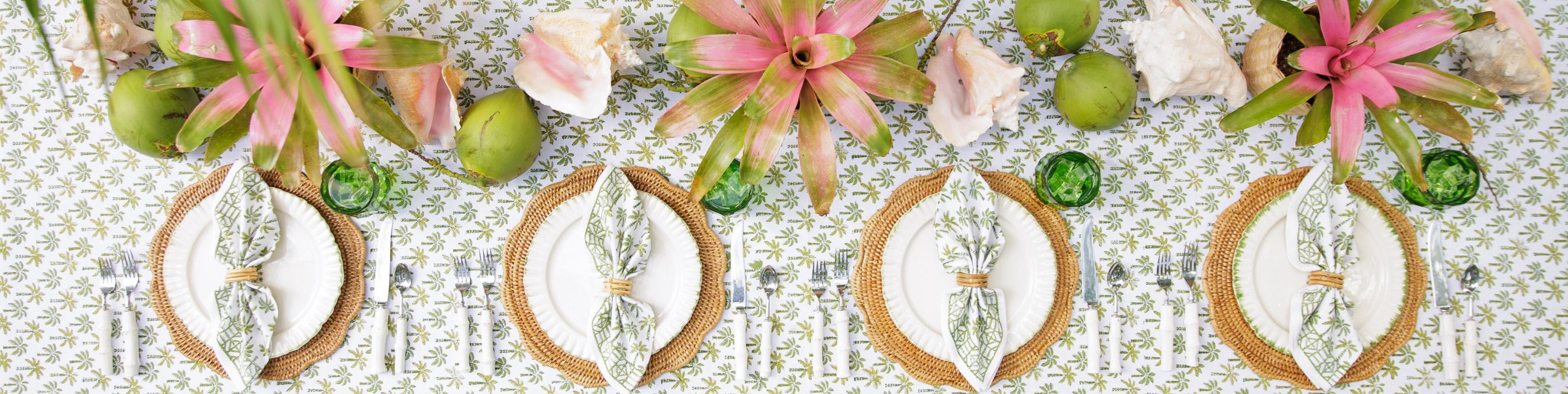 Coastal Table Linens & Accessories | Pomegranate Inc.