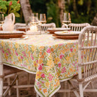 70s Flower Tablecloth - Pomegranate