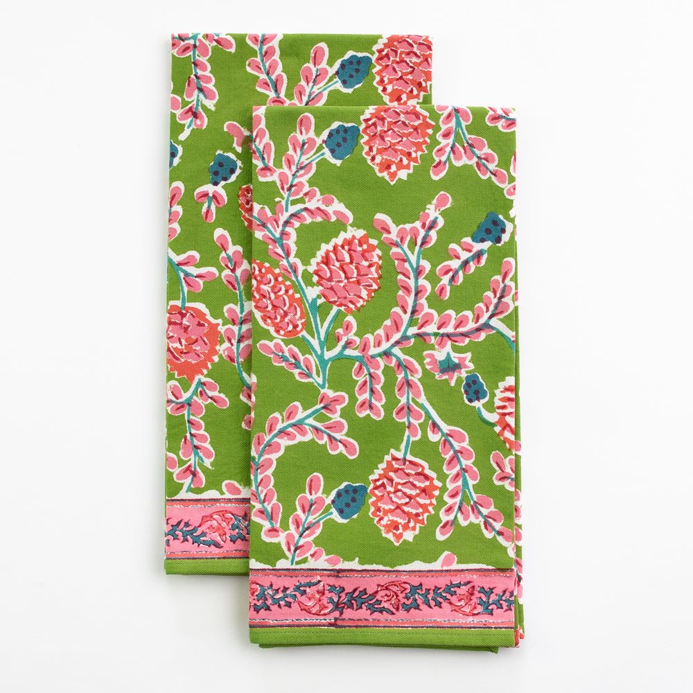 Palm Beach Pinecone Tea Towels