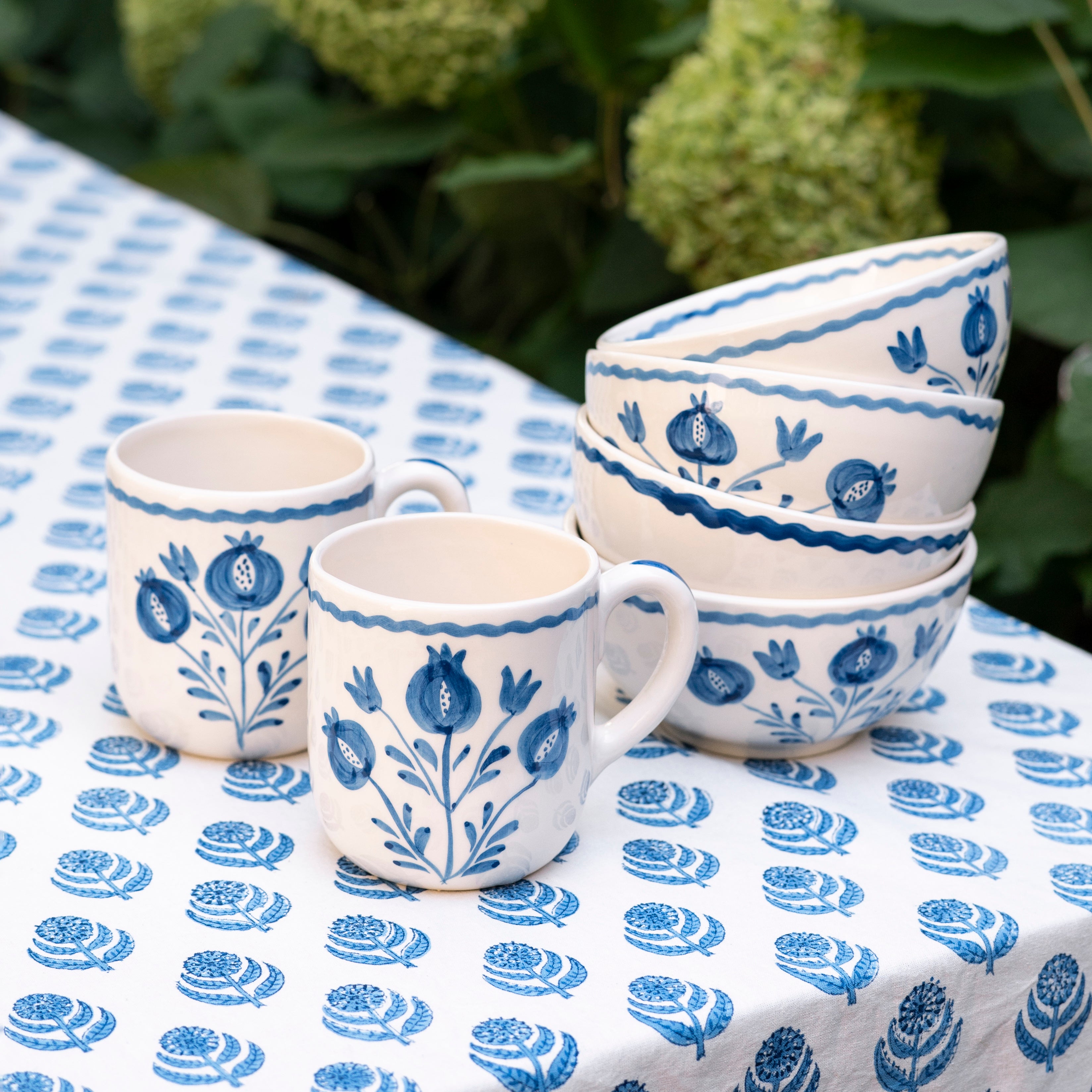 Pomegranate Trio Sketch Mug - Thumbnail 5