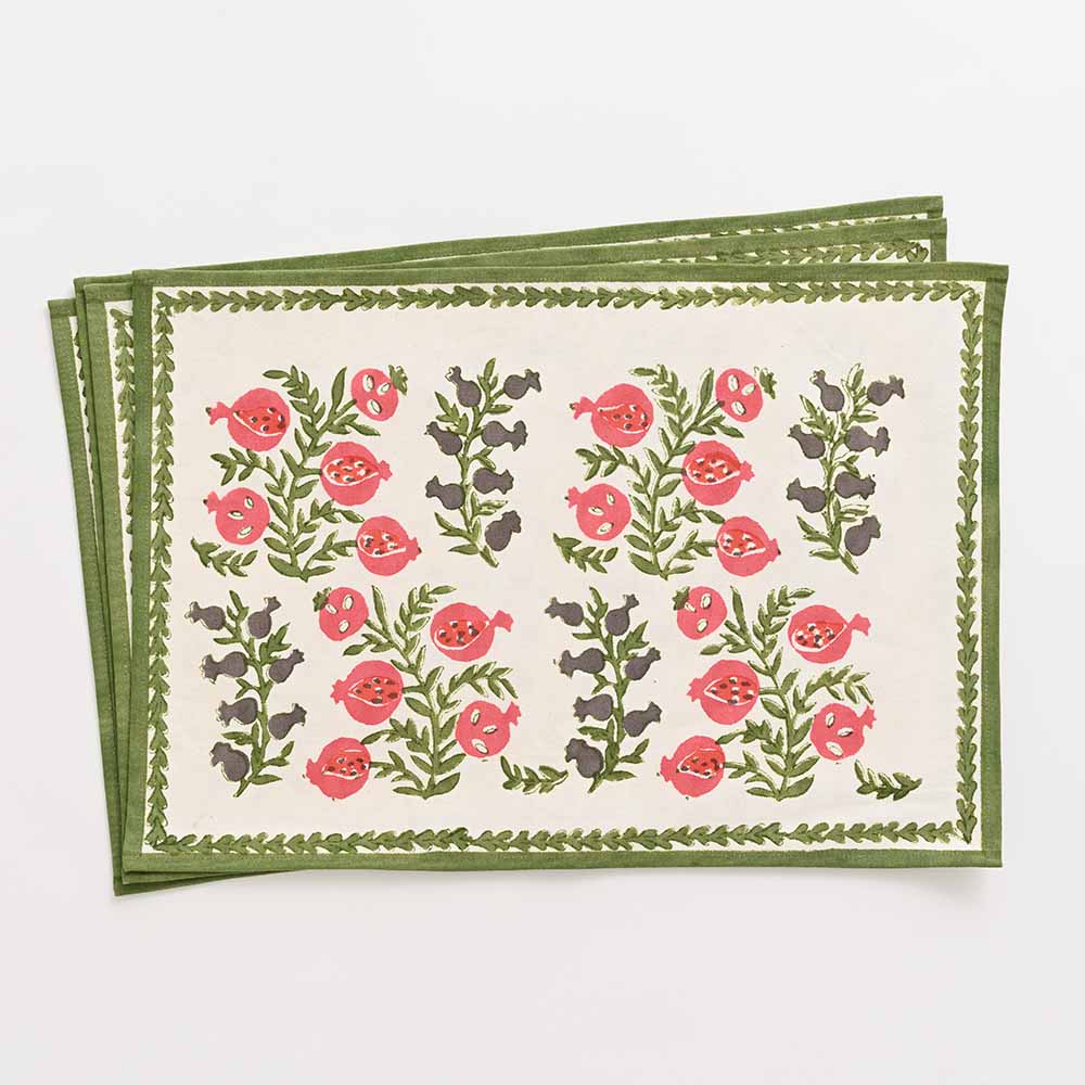 Hand Printed Placemats — Country Store on Main