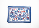 Con Con Red & Blue Placemat Set of 4 - Pomegranate