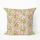 Bouquet Pink & Green Pillow Cover - Pomegranate