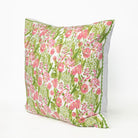 Bouquet Pink & Green Pillow Cover - Pomegranate