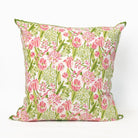 Bouquet Pink & Green Pillow Cover - Pomegranate