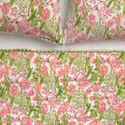 Bouquet Pink & Green Quilt - Pomegranate
