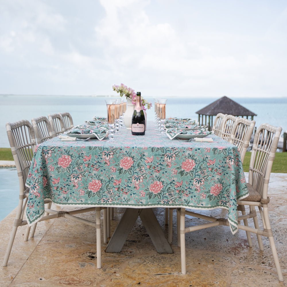 Blue butterflies Tablecloth hotsell