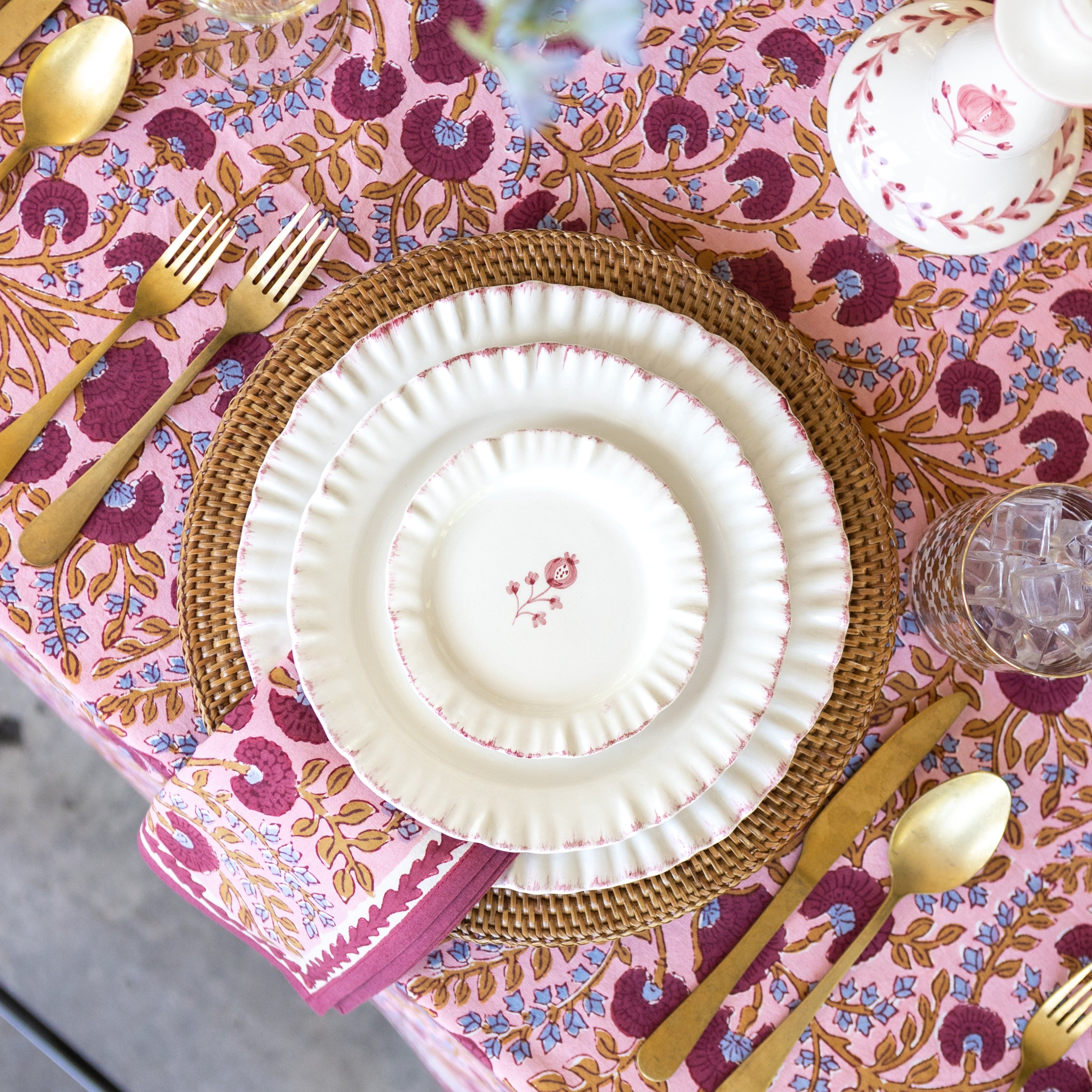 Pomegranate Dinner Plate - Thumbnail 5