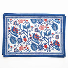 Con Con Red & Blue Placemat Set of 4 - Pomegranate