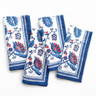 Con Con Red & Blue Napkins | Set of 4 - Pomegranate