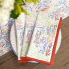 Day at the Races Napkin | Set of 4 - Pomegranate
