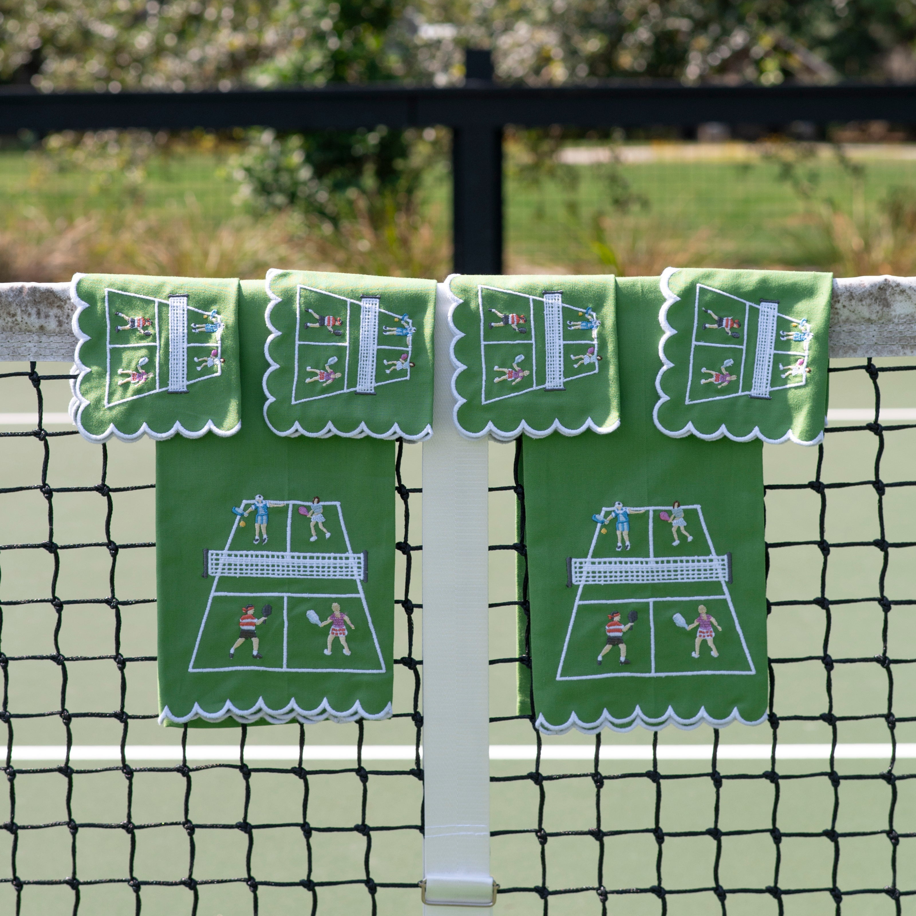 Pomegranate Day at the Courts Tea Towels - Thumbnail 3