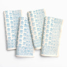 Elise Aqua Napkin | Set of 4 - Pomegranate