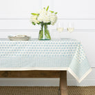 Elise Aqua Tablecloth - Pomegranate