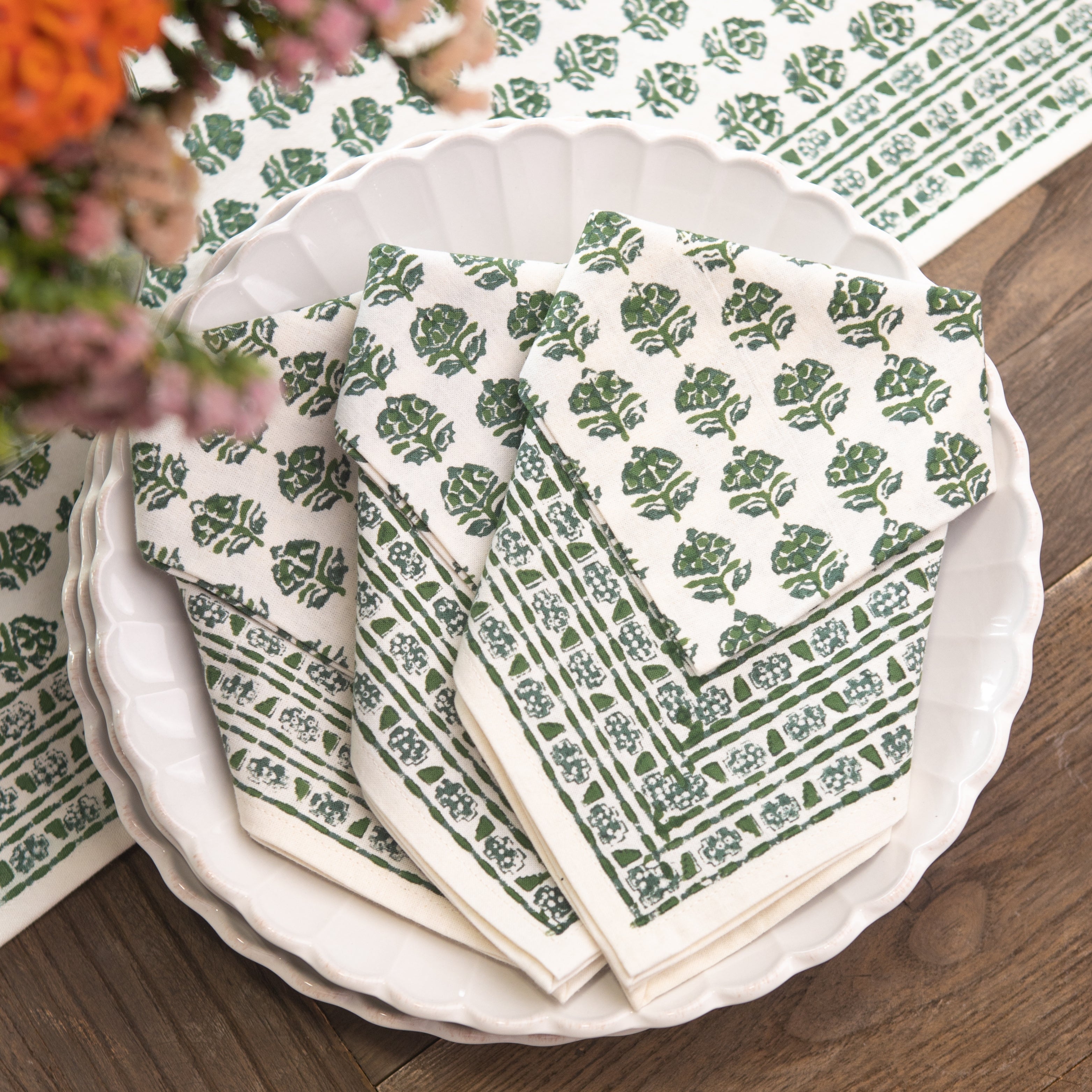 Pomegranate Elise Napkins - Thumbnail 2