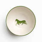 Green Horse Bowl | Set of 2 - Pomegranate