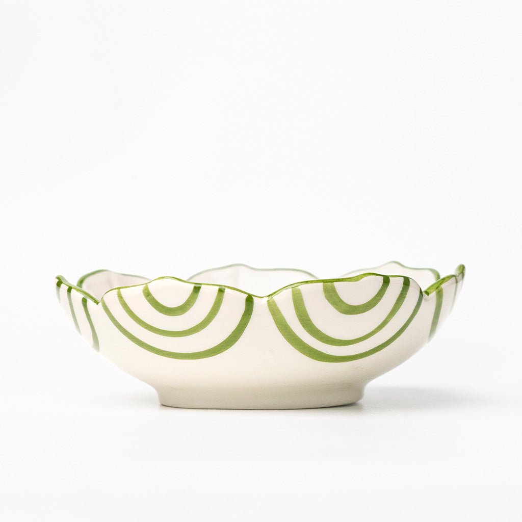 Green Horse Small Snacking Bowl | Set of 4 - Pomegranate