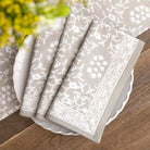 India Hicks Home Hummingbird Island Stone Napkin | Set of 4 - Pomegranate