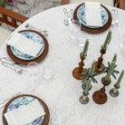 India Hicks Home Desert Rose Island Stone Napkin | Set of 4 - Pomegranate