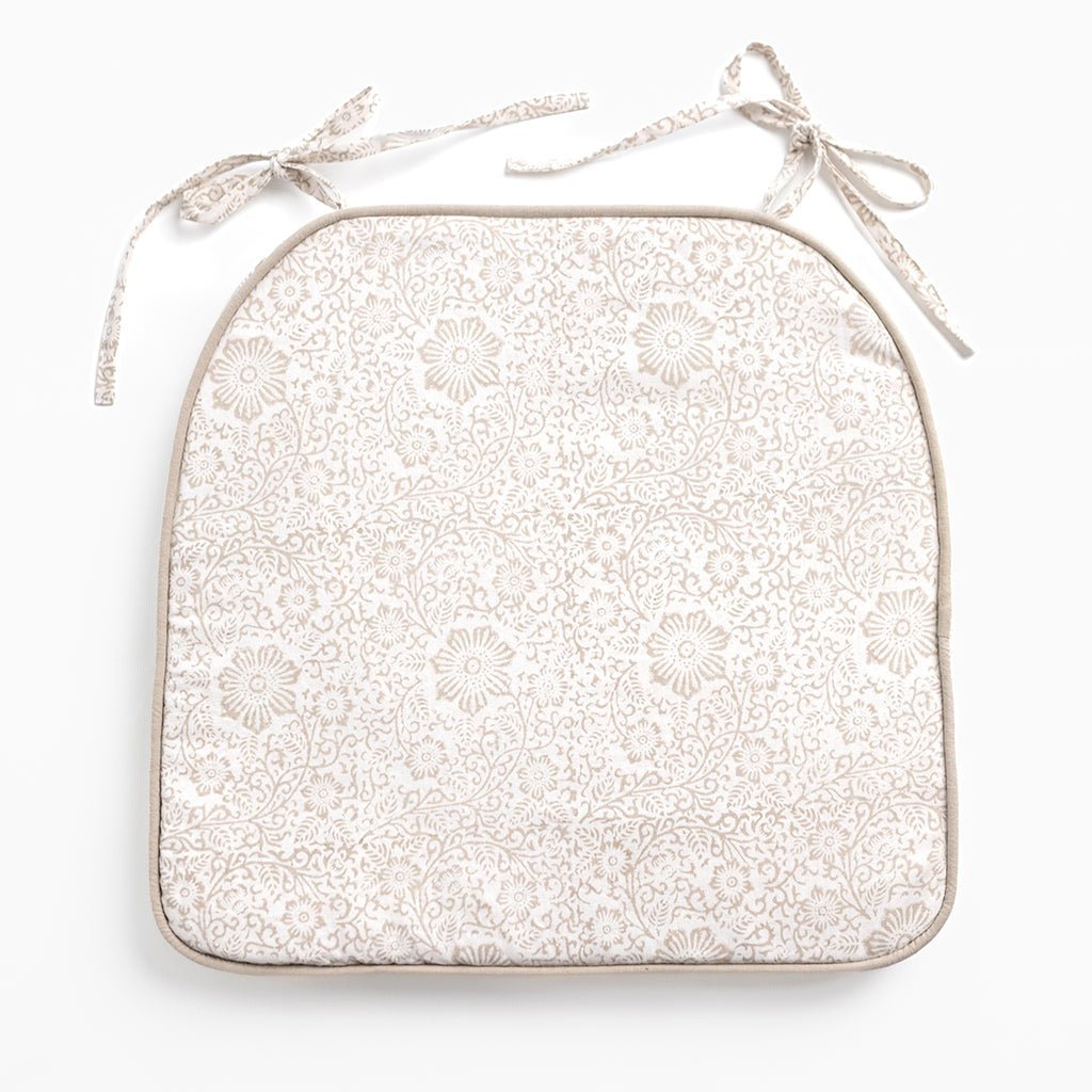 India Hicks Home Desert Rose Island Stone Seat Cushion | Set of 2 - Pomegranate