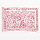 India Hicks Home Desert Rose Sundown Hibiscus Placemat | Set of 4 - Pomegranate