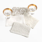 India Hicks Home Paradise Found Mixed Island Stone Cocktail Napkin | Set of 4 - Pomegranate