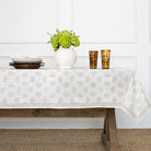 India Hicks Home Paradise Found Island Stone Tablecloth - Pomegranate