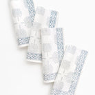 India Hicks Home Paradise Found Saltwater Blue Napkin | Set of 4 - Pomegranate