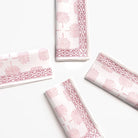 India Hicks Home Paradise Found Sundown Hibiscus Napkin | Set of 4 - Pomegranate