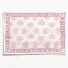 India Hicks Home Paradise Found Sundown Hibiscus Placemat | Set of 4 - Pomegranate