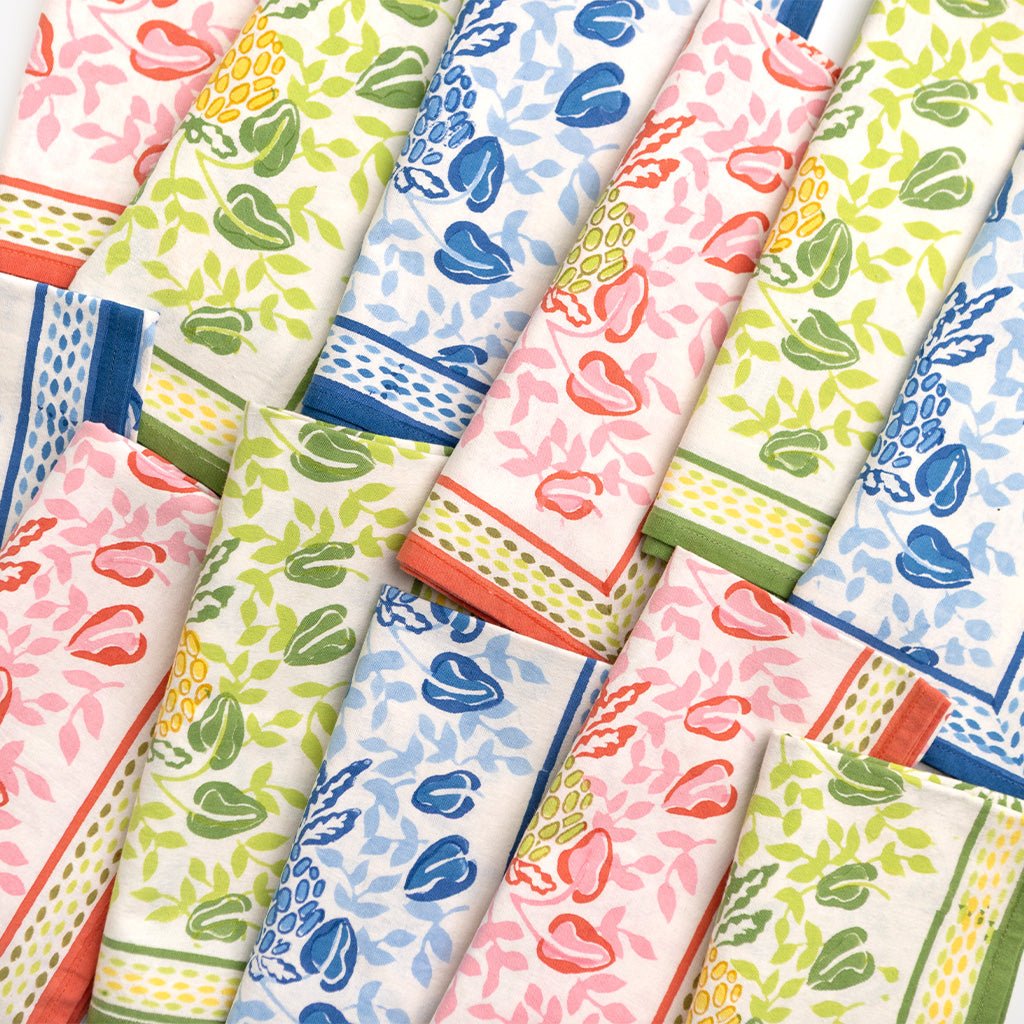 Pineapple Party Napkin Bundle - Pomegranate