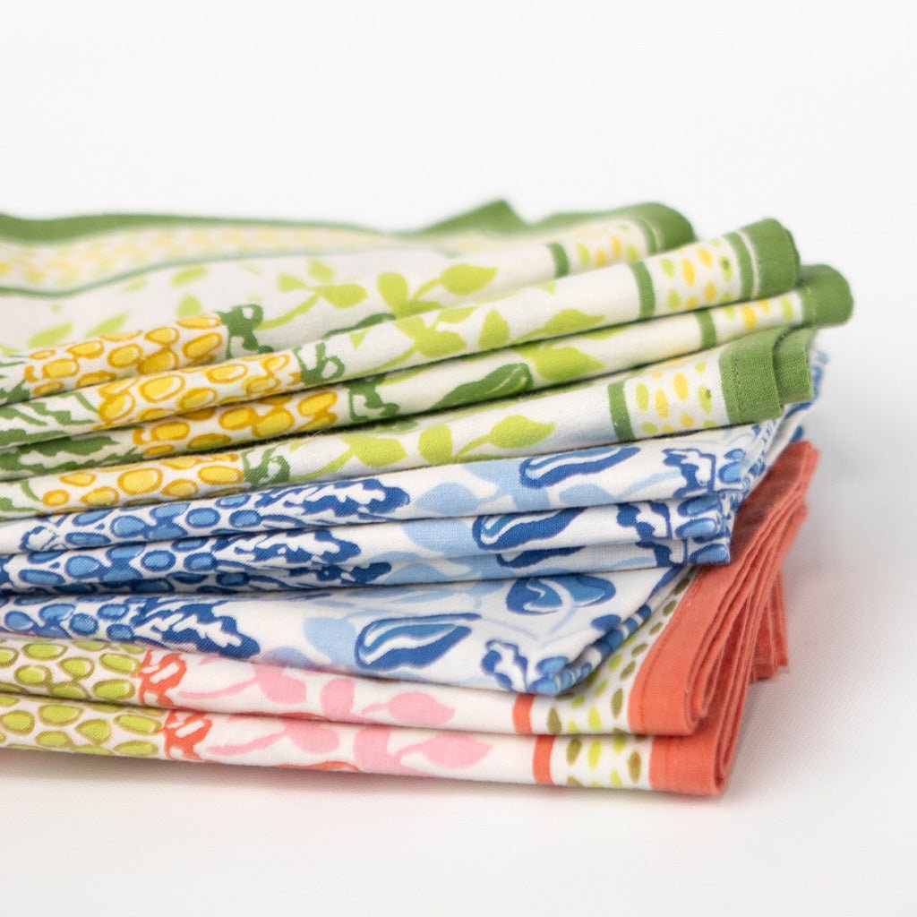 Pineapple Party Napkin Bundle - Pomegranate